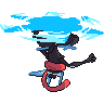 Mega Greninja back shiny sprites
