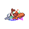 Mega Curly Tatsugiri back shiny sprites