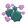 Weezing back shiny sprites