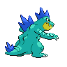 Feraligatr back shiny sprites