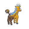 Girafarig back shiny sprites
