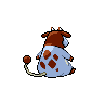 Miltank back shiny sprites