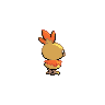 Torchic back shiny sprites
