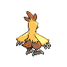 Combusken back shiny sprites