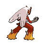 Blaziken back shiny sprites