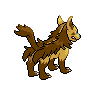 Mightyena back shiny sprites