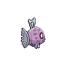 Feebas back shiny sprites
