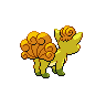 Vulpix back shiny sprites