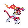 Infernape back shiny sprites
