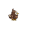 Starly back shiny sprites