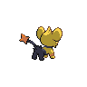 Shinx back shiny sprites