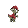 Cranidos back shiny sprites