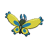 Mothim back shiny sprites