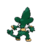 Simisage back shiny sprites