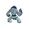 Sawk back shiny sprites