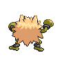 Primeape back shiny sprites