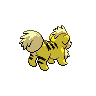 Growlithe back shiny sprites
