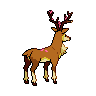 Spring Sawsbuck back shiny sprites