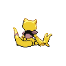 Abra back shiny sprites