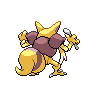 Kadabra back shiny sprites