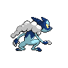 Frogadier back shiny sprites