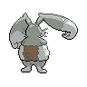 Diggersby back shiny sprites