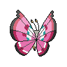 Meadow Vivillon back shiny sprites