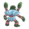 Barbaracle back shiny sprites