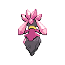 Diancie back shiny sprites