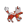 Torracat back shiny sprites