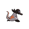 Salandit back shiny sprites
