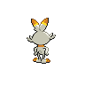 Scorbunny back shiny sprites