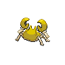 Krabby back shiny sprites