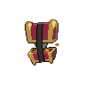 Chest Form Gimmighoul back shiny sprites