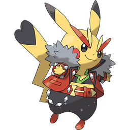 Pikachu Rock Star artwork
