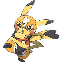 Pikachu Libre artwork