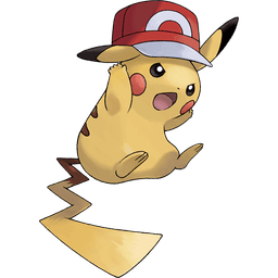 Kalos Cap Pikachu artwork