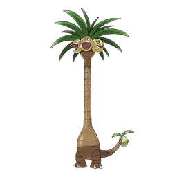 Alolan Exeggutor artwork