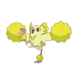 Pom-pom Oricorio artwork