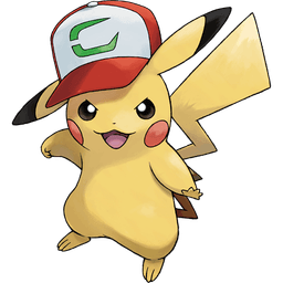 Partner Cap Pikachu artwork
