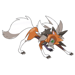Dusk Lycanroc artwork