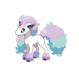 Galarian Ponyta artwork