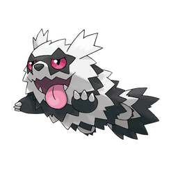 Galarian Zigzagoon artwork
