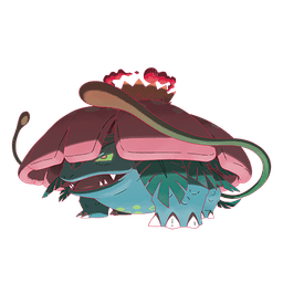Gigantamax Venusaur artwork
