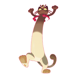 Gigantamax Meowth artwork