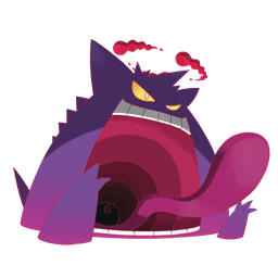 Gigantamax Gengar artwork