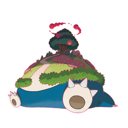 Gigantamax Snorlax artwork