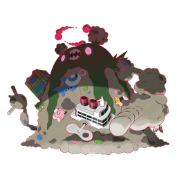 Gigantamax Garbodor artwork