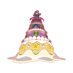 Gigantamax Alcremie artwork