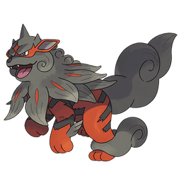 Hisuian Arcanine artwork